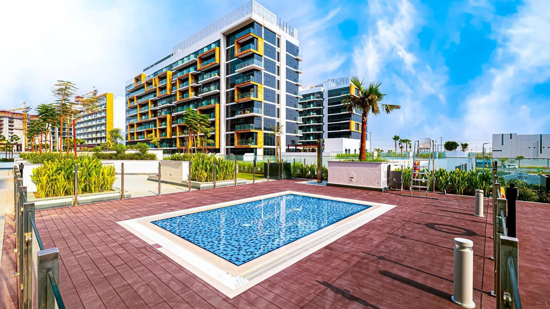 Brand New Studio In Azizi Riviera Dubaj Zjednoczone Emiraty Arabskie